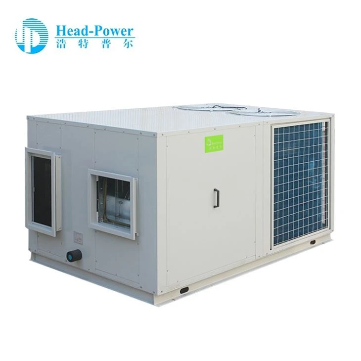 Hermetic Scroll Air Cooled Heat Exchanger Rooftop Fans